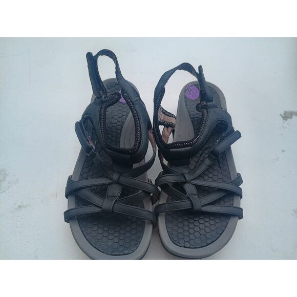 Jsport Kaia Women's Sports Sandals - Black - Size 8.5 - Picture 1 of 5